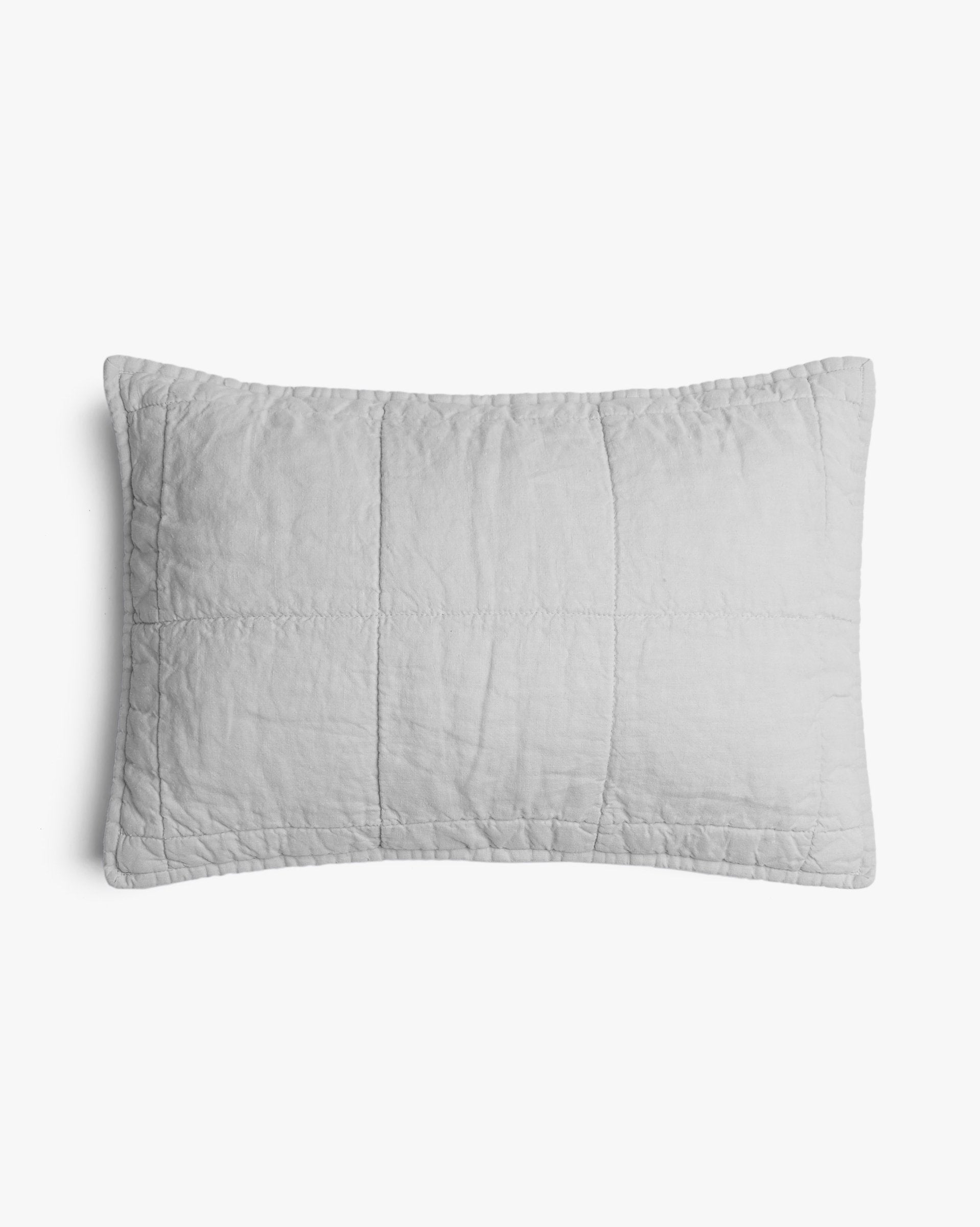 Toddler Linen Box Quilted Sham