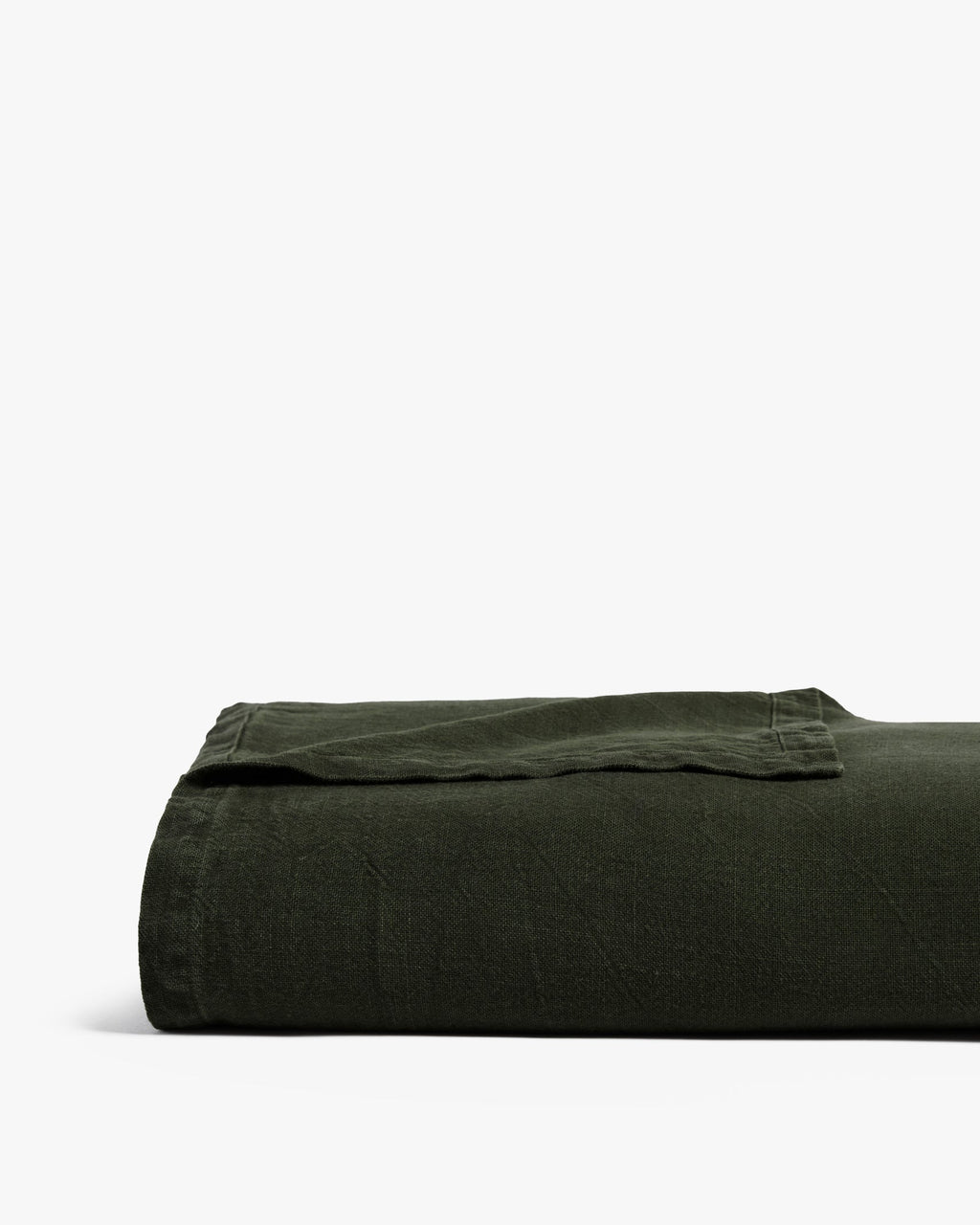 Vintage Linen Bed Blanket